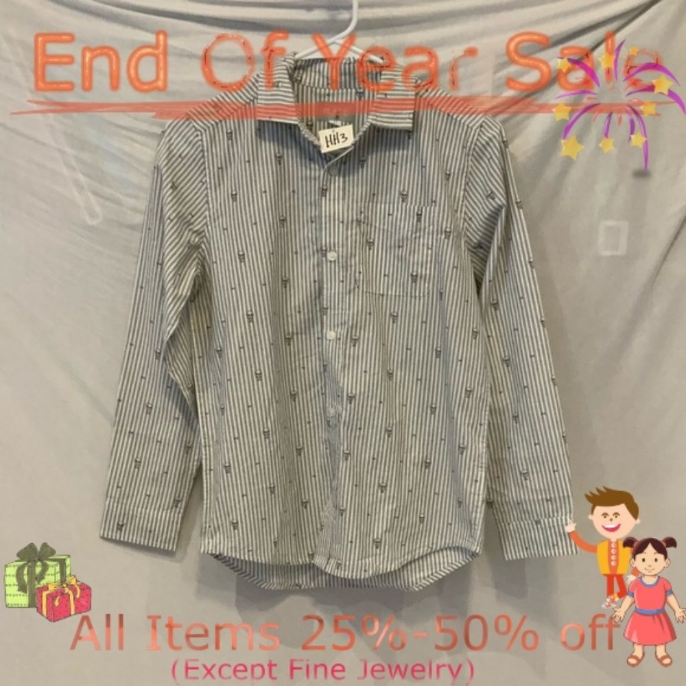 NWT-Children’s Place long sleeve button down